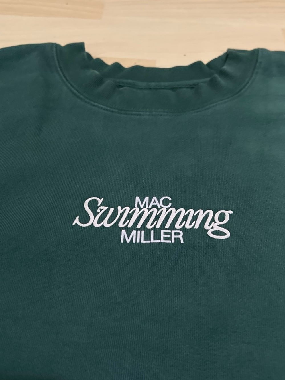 Mac Miller ‘Swimming’ Dark Green Men’s Sweater